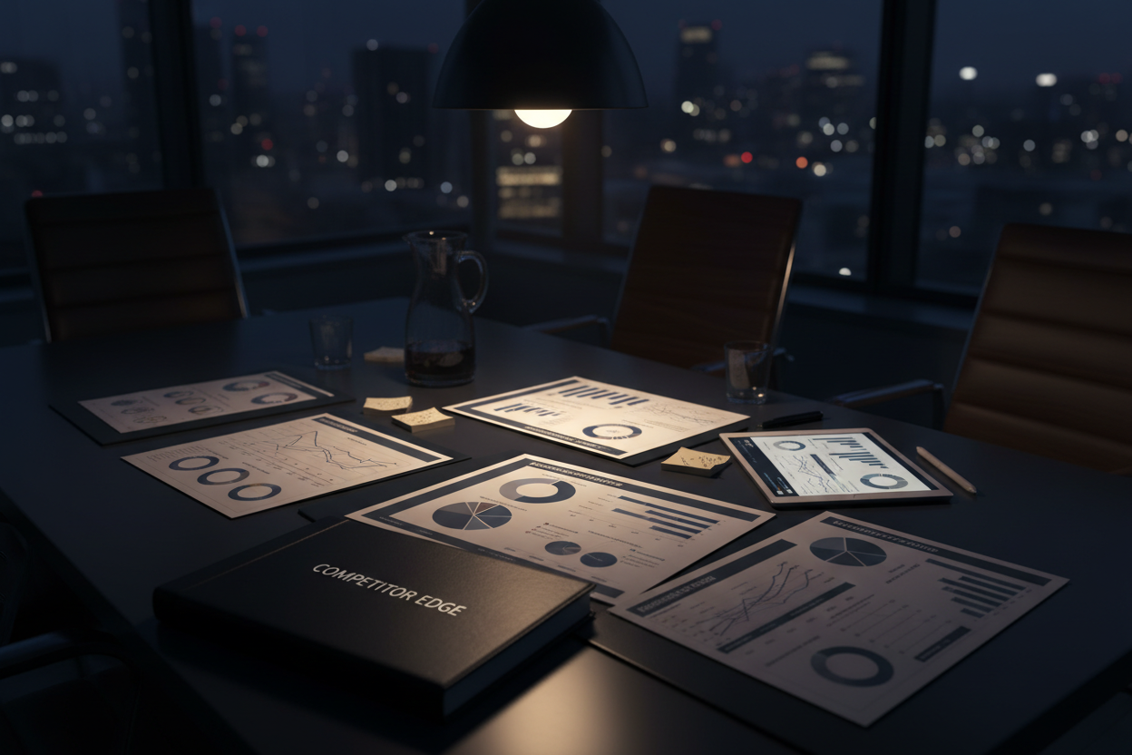 Competitor analysis report service